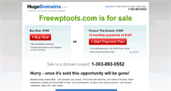 Desktop Screenshot of freewptools.com